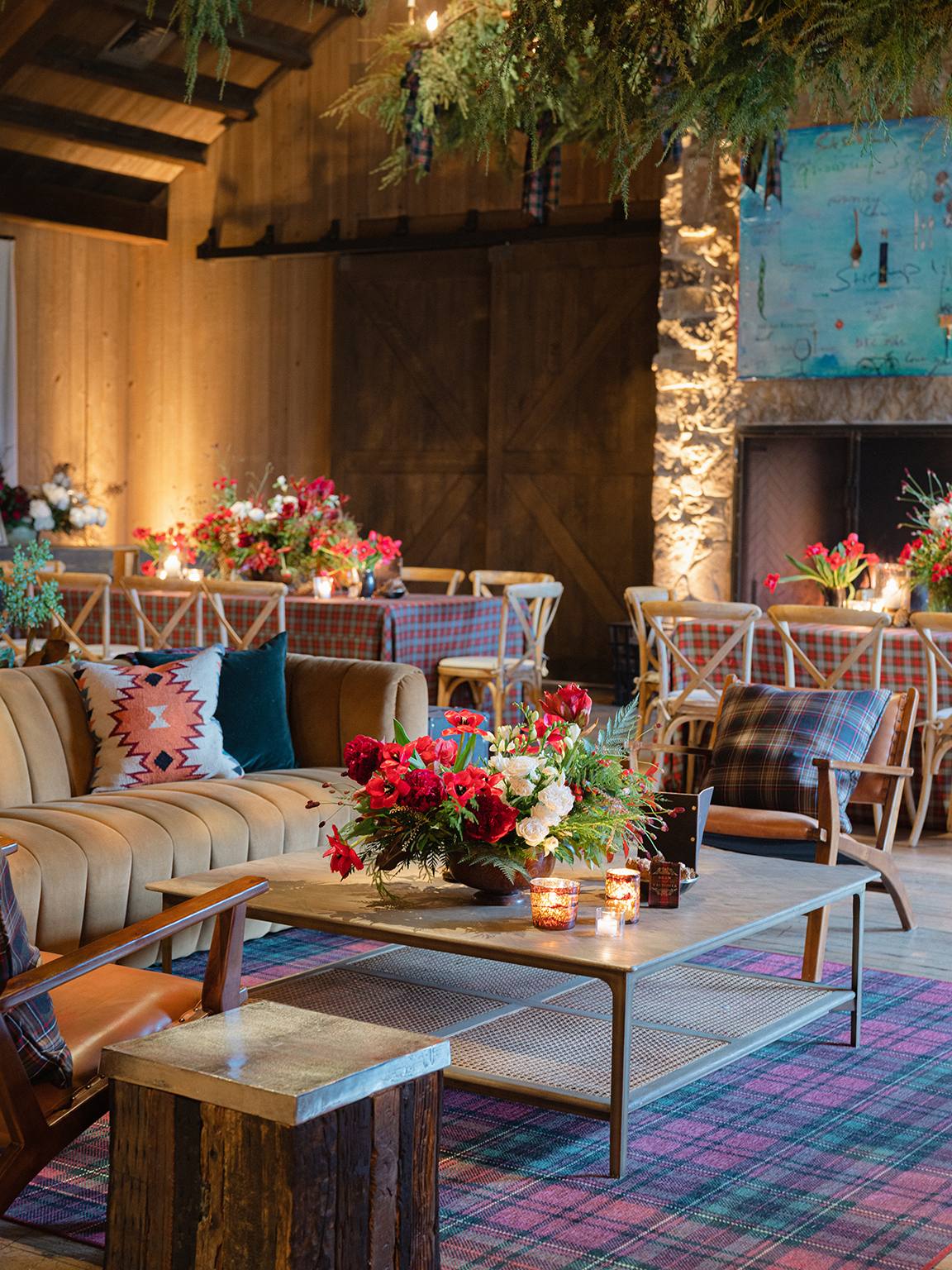 Blackberry Farms winter wedding environment