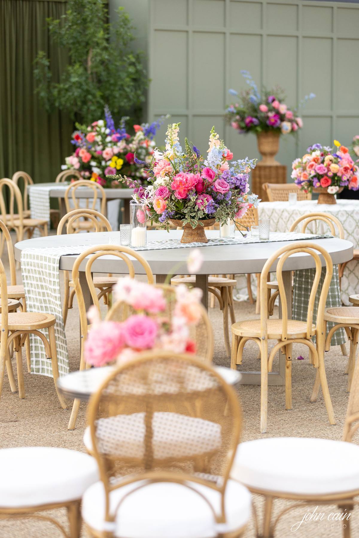 Private residence wedding environment, Texas