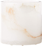NERA 4" ALABASTER VOTIVE
