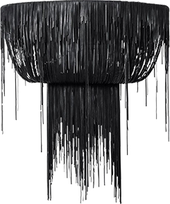 ERIZO LEATHER CHANDELIER
