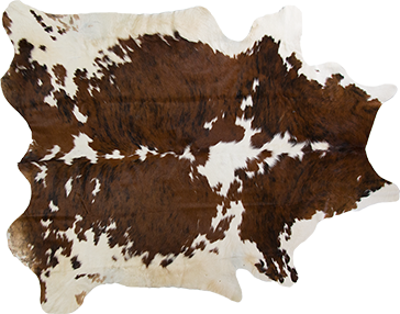 ENIKO 6X6 BRINDLE HIDE RUG