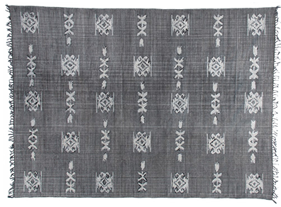 SHIMA 8X10 FADED BLACK RUG
