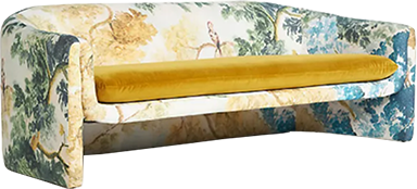 RESHMA BOTANICAL SCULPTURAL SOFA