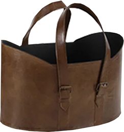 JOSLIN LEATHER BASKETS