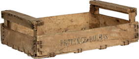 ROLSTON VINTAGE WOOD CRATE