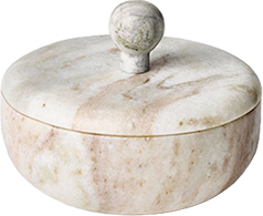 ZURI MARBLE BOWL + LID