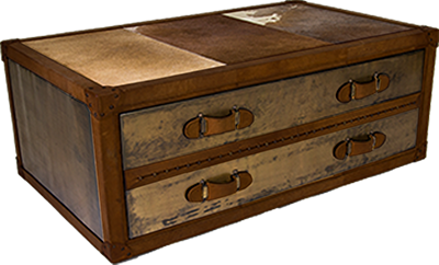 MYRA HIDE COFFEE TABLE