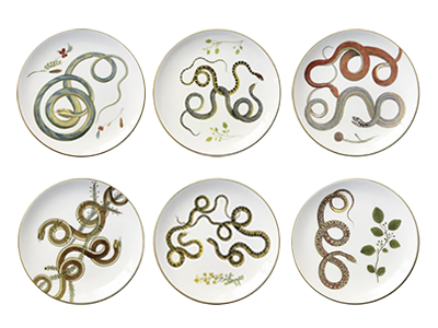 OPHIDIA 10" SERPENT PLATE