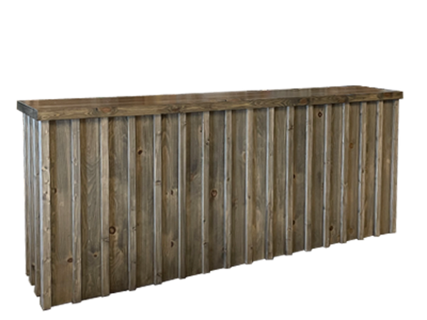 Canyon 8' Natural Pine Bar