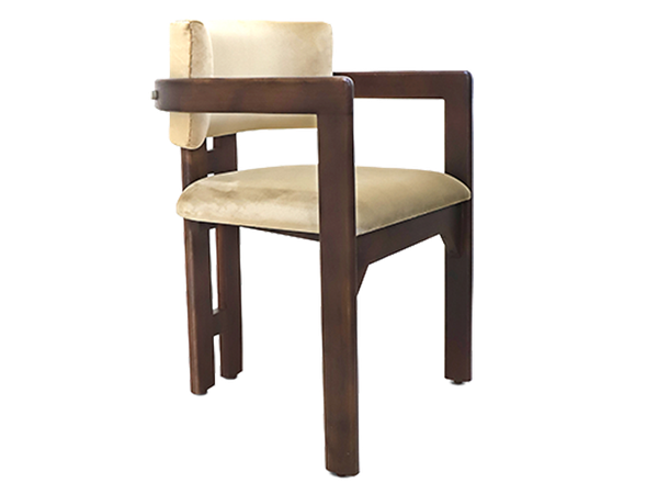 Luna Arcing Dining Chair - Harvest Velvet
