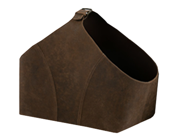 Auskin Large Leather Basket