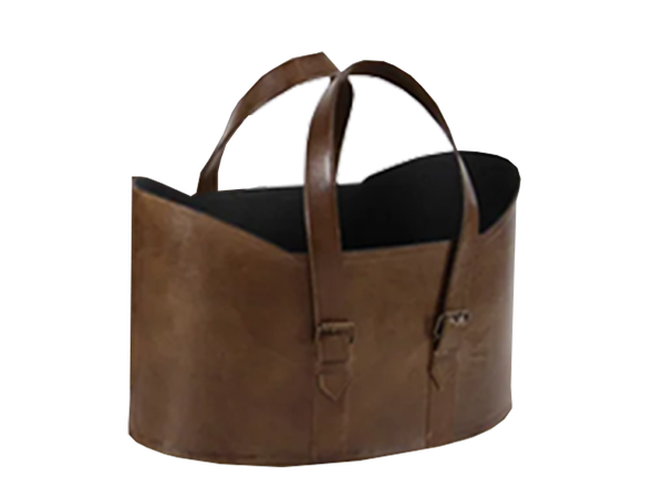Joslin Large Leather Basket
