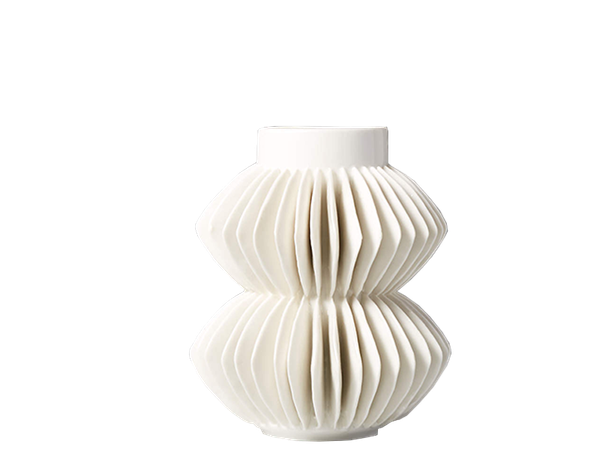 Limulus 5.75" White Porcelain Vase