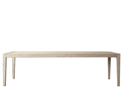Lars 8' Bleached Oak Dining Table