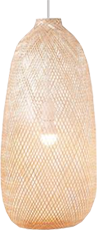 GIDEON SMALL BAMBOO MESH PENDANT
