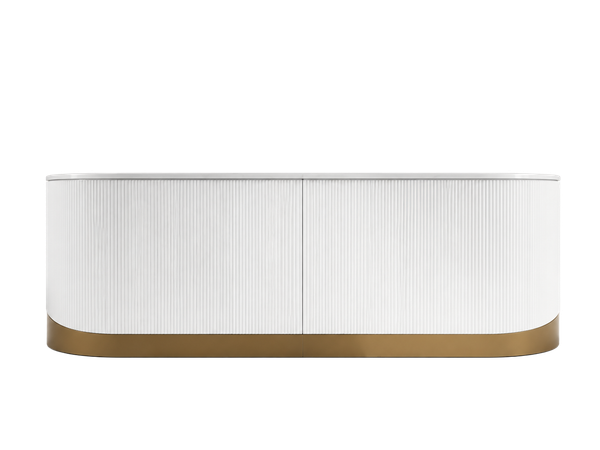 ARCUS RYANN 12' WHITE TAMBOUR BAR