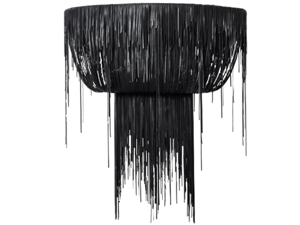 Erizo Leather Chandelier