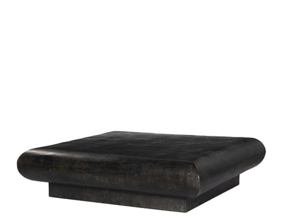 Raden Distressed Metal Coffee Table
