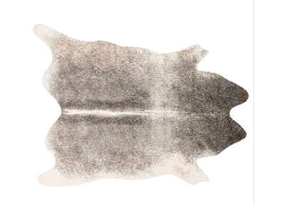 Glaucus 6x8 Grey Faux Hide Rug