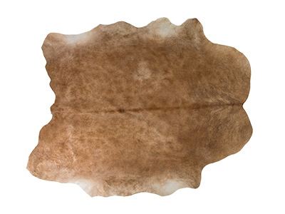 Gopala 7x7 Natural Tan Hide Rug