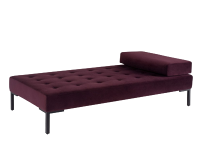 Gwenevere Mulberry Daybed