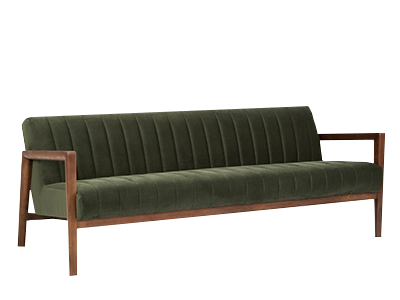 Sylvanus Green & Ash Sofa