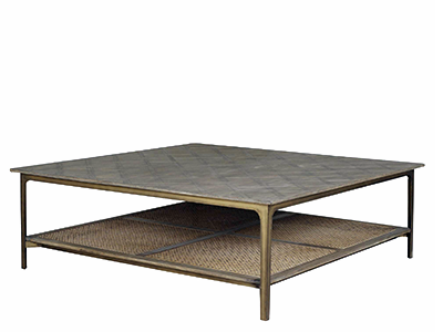 Versailles Cane Coffee Table